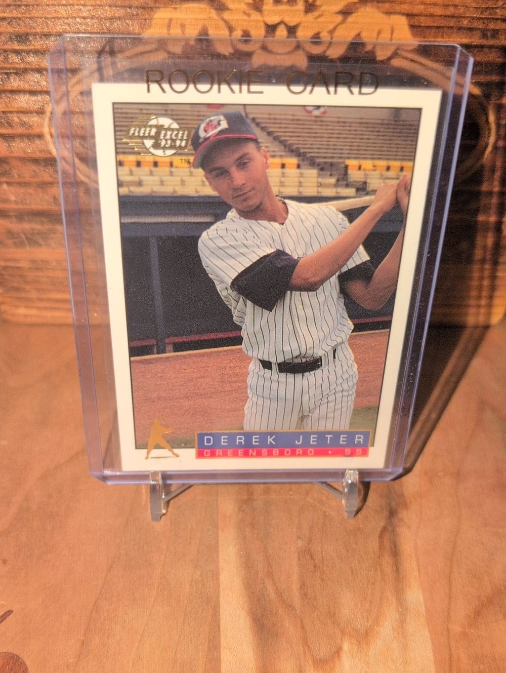 1993 Fleer Excel Derek Jeter Minor League Rookie Card Yankees HOF